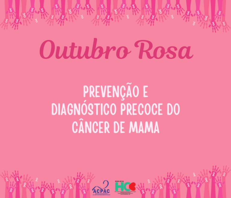 Outubro Rosa: prevenção e diagnóstico precoce do câncer de mama