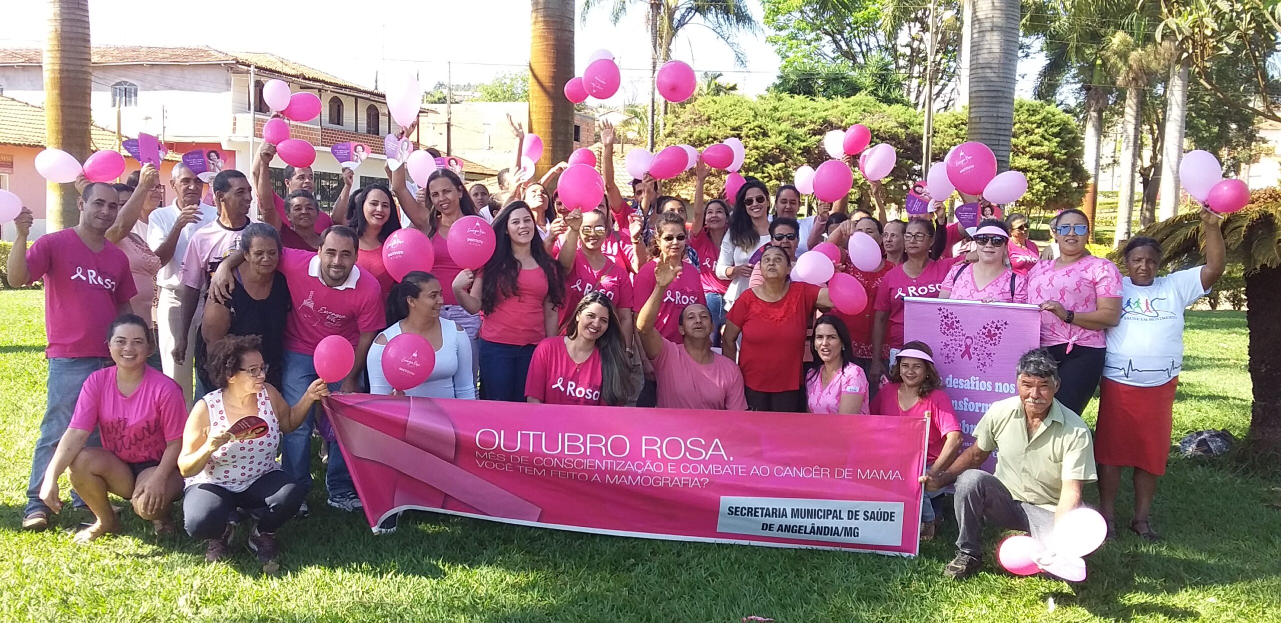 Caminhada Rosa na Cidade de Angelândia