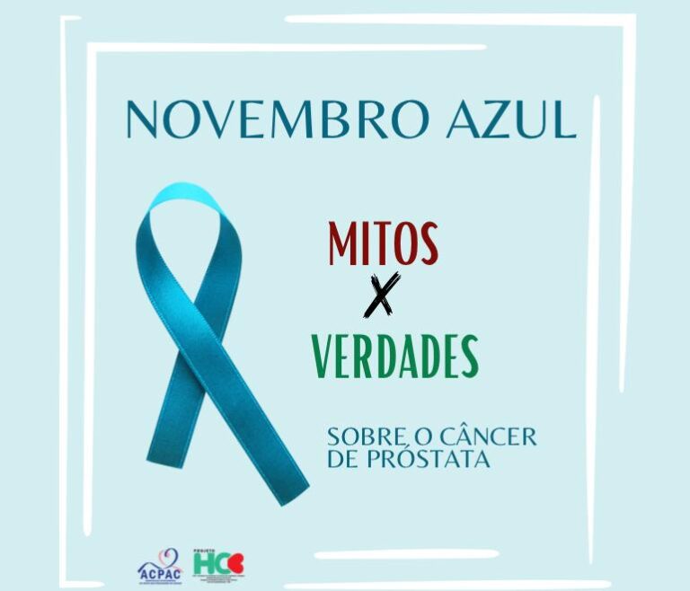 Novembro azul: mitos e verdades sobre o câncer de próstata