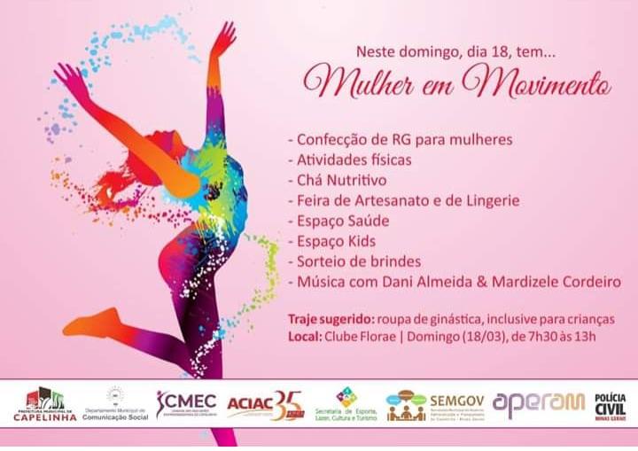 Comemoração ao Dia Internacional da Mulher